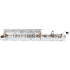 KE-668XZ Интегрированный кромкооблицовочный станок для наклонной и прямой кромки